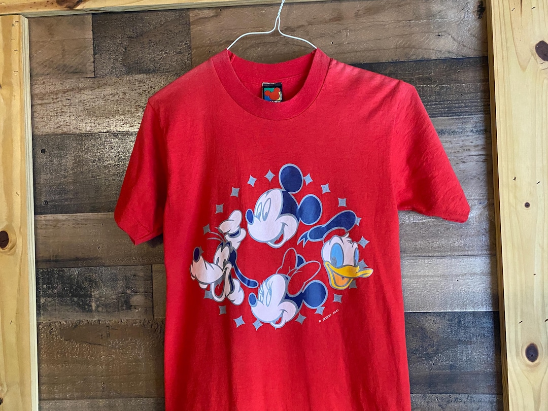 レア品】Disney＊Mickey＊UNLIMITED Disney Mickey Unlimited T-shirt True Vintage Adult L/XL Runs Small