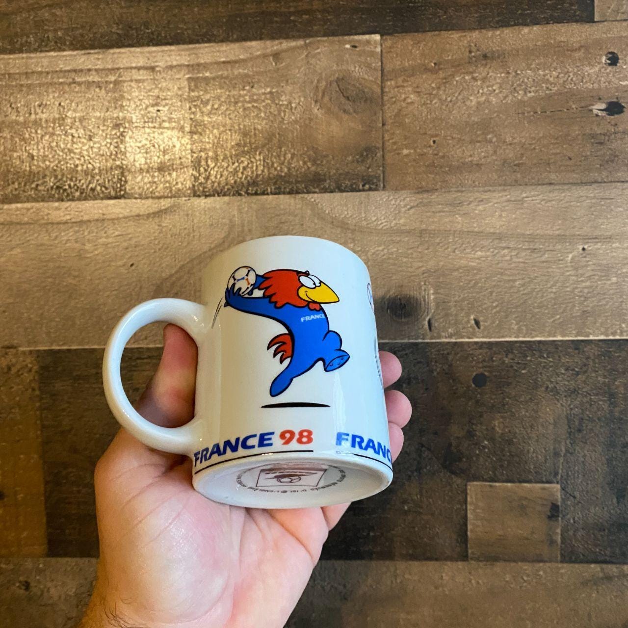 Mug tasse FOOTIX en porcelaine Coupe du Monde France 98 | eBay