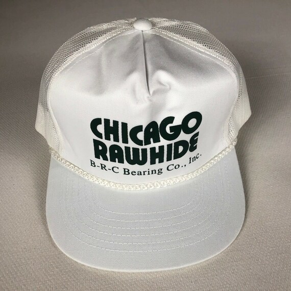 Chicago Rawhide Snapback Hat Rope Cap 