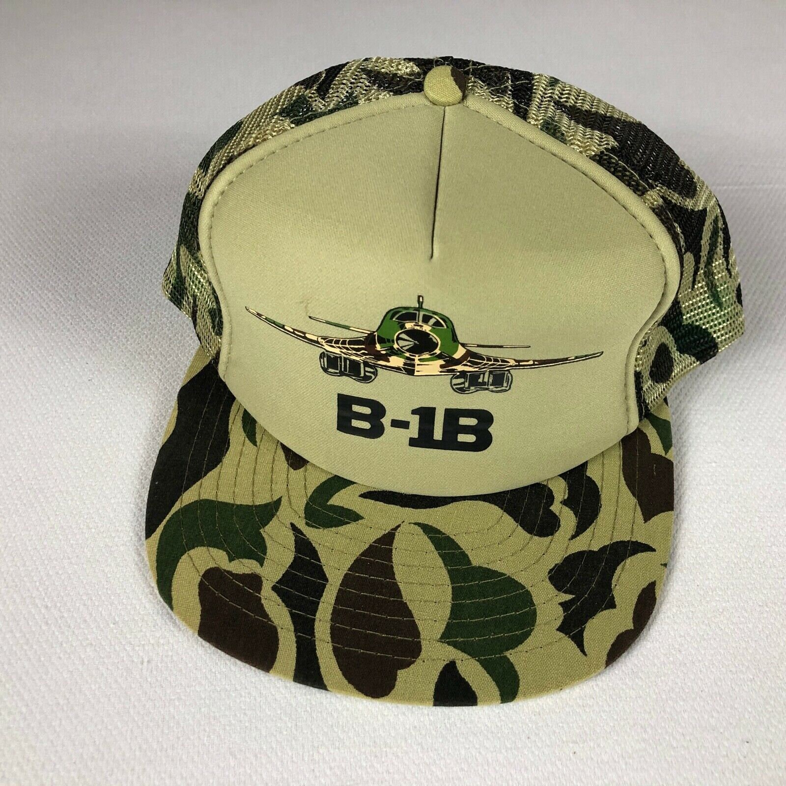 B-1B Bomber Hat Foam Front Snapback Cap 
