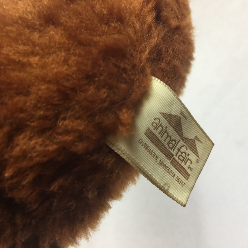 Animal Fair Plush Bunny Stuffed 15 Toy Bell Ears Collectible Old Antique