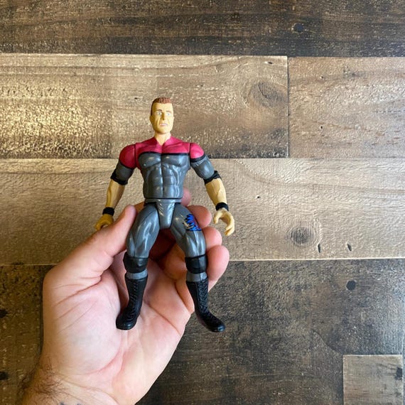 Owen Hart Wrestling Action Figure 1997 Jakks 6