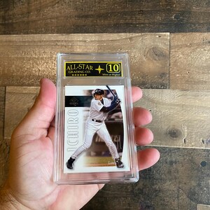Ichiro Suzuki Card Vintage 2002 Graded 10 Mint Upper Deck SP Authentic Mariners Slab 12