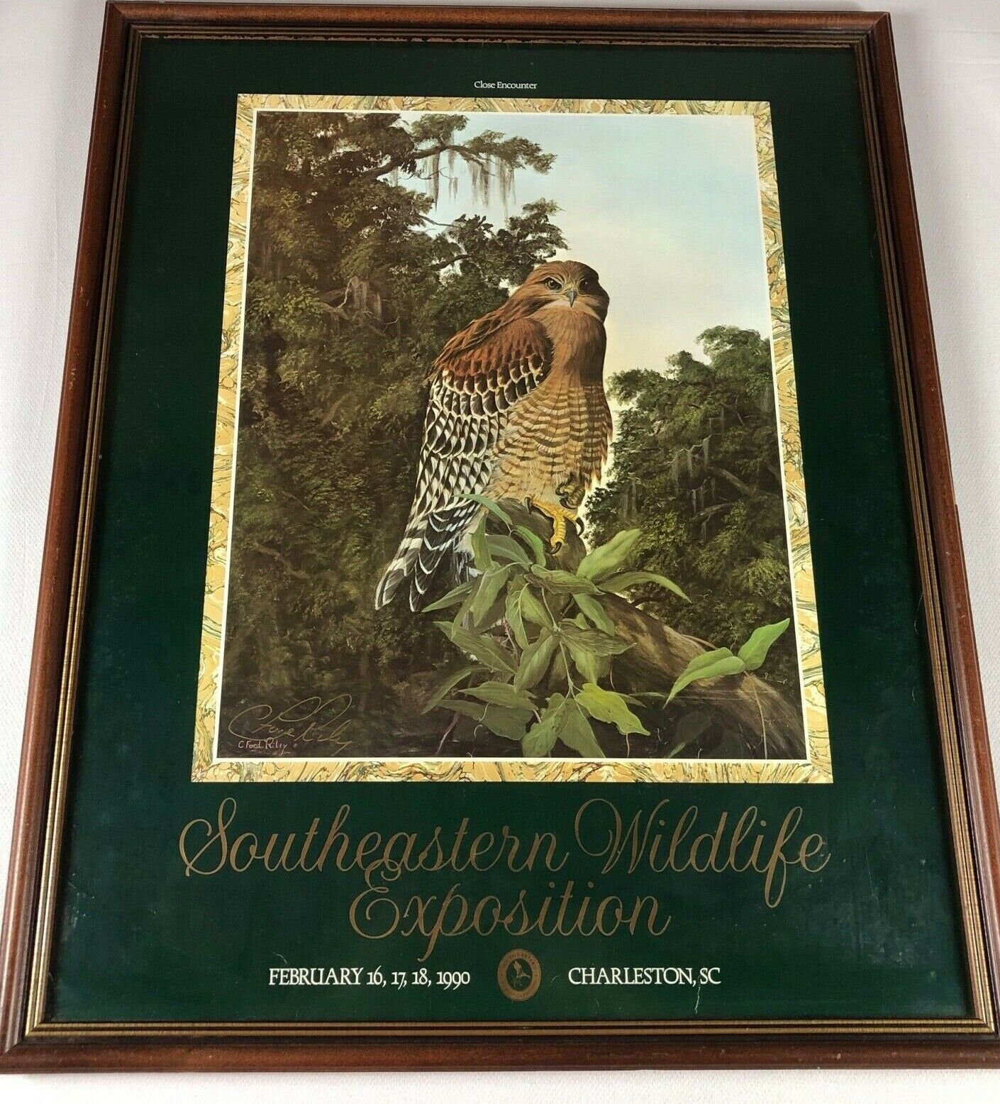 C Ford Riley Art Signed Southeastern Wildlife Exposition Etsy