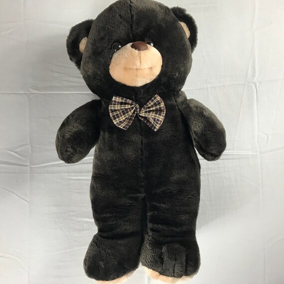black stuffed bear
