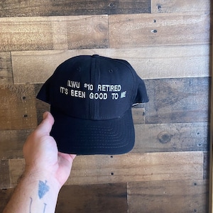 ILWU Retired Hat Snapback USA Made International Longshore Warehouse Union New Era Size M/L Vtg