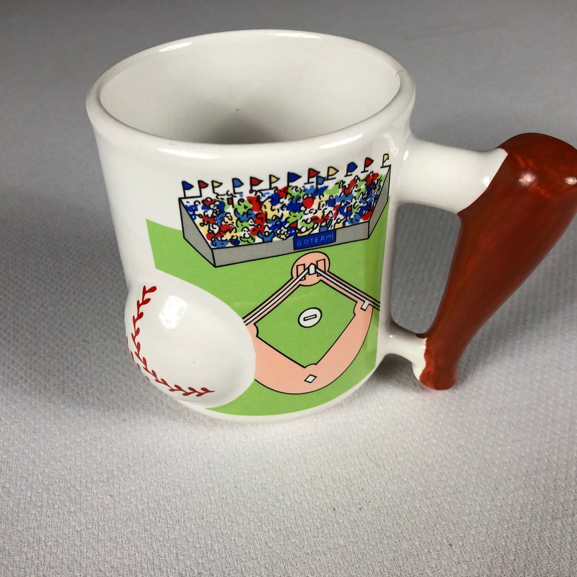 Baseball Bat Handle Coffee Mug Drink 3D Ball Cup Kids Cocoa Etsy