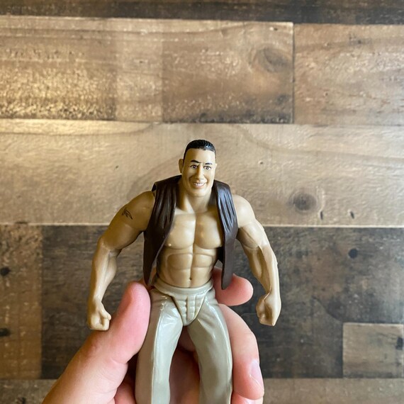 The Rock Wrestling Action Figure 1998 Jakks Vest 6