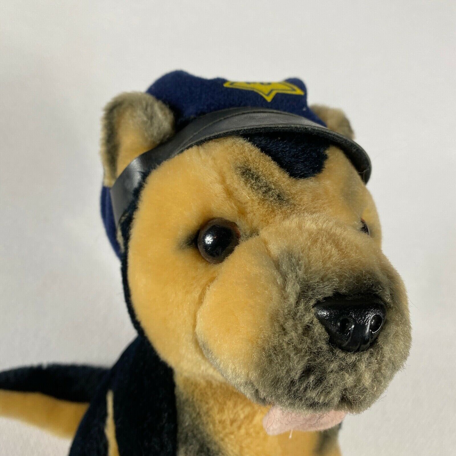 Dakin Plush Police Dog Puppy 1987 Chief German Shepard K9 Etsy