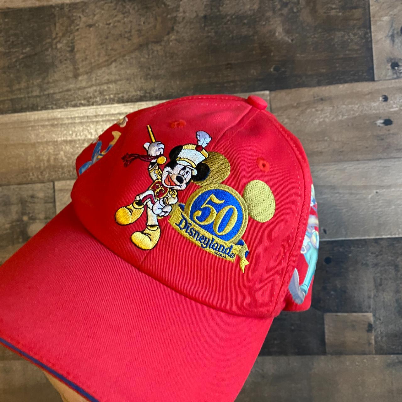 2  Adult Disneyland 50th Anniversary hats 2 Disneyland Resort 50th Anniversary Black Baseball Caps  main image 2