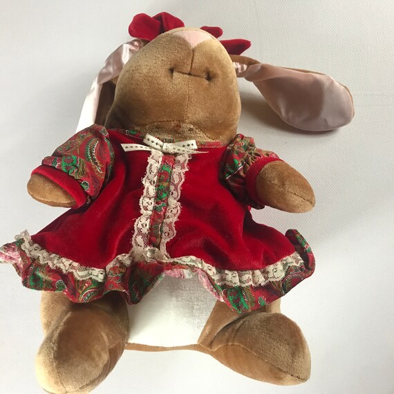1985 velveteen rabbit stuffed animal