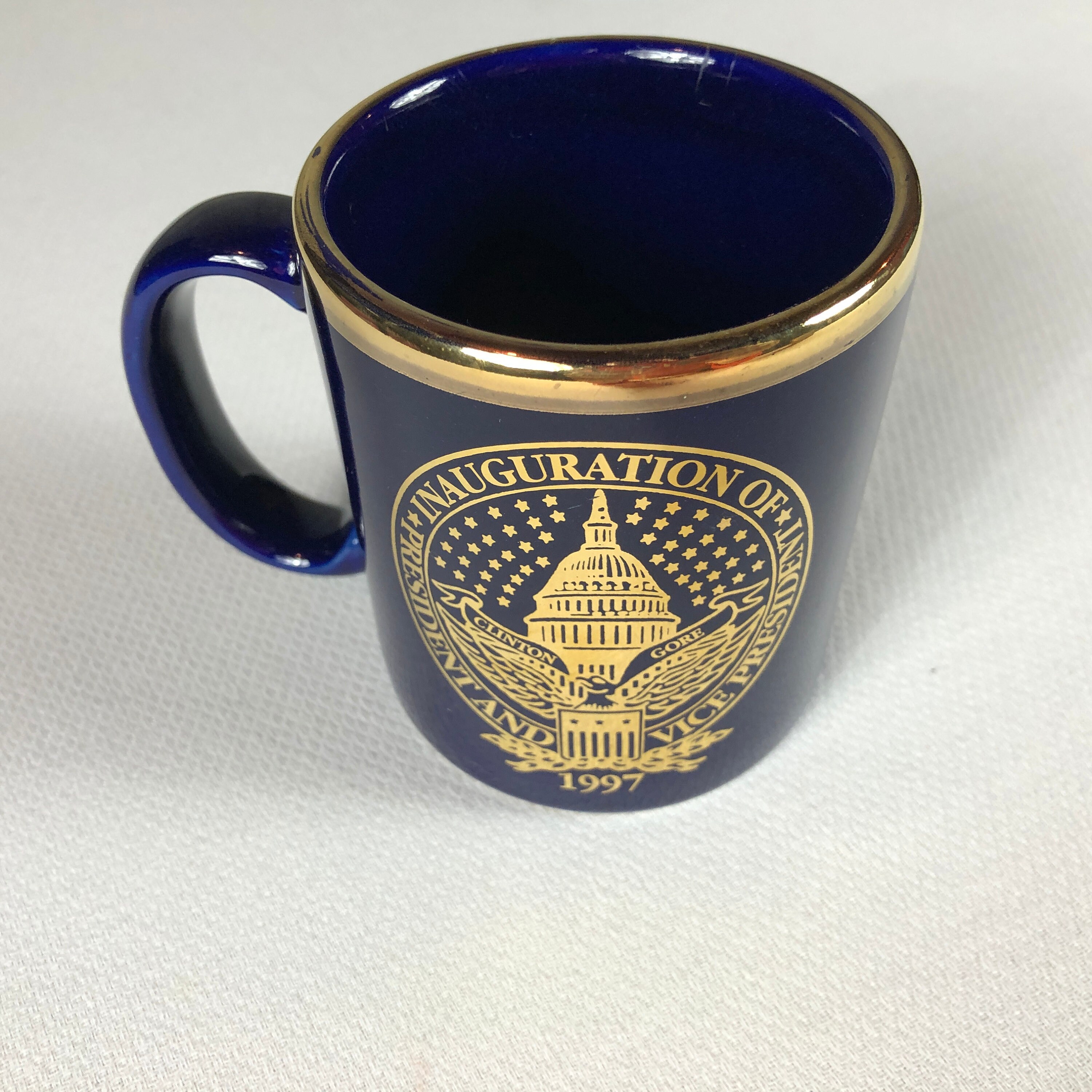 President Inauguration Coffee Mug 1997 Bill Clinton Al Gore | Etsy