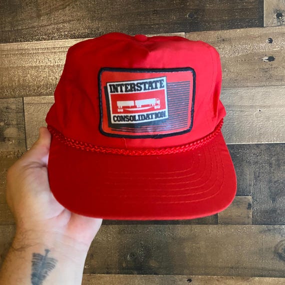 Interstate Consolidation Strapback Hat True Vinta… - image 1