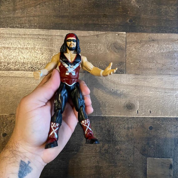 Xpac レスリング アクションフィギュア ヴィンテージ 1998 Jakks 6