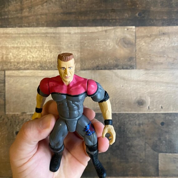 Owen Hart Wrestling Action Figure 1997 Jakks 6