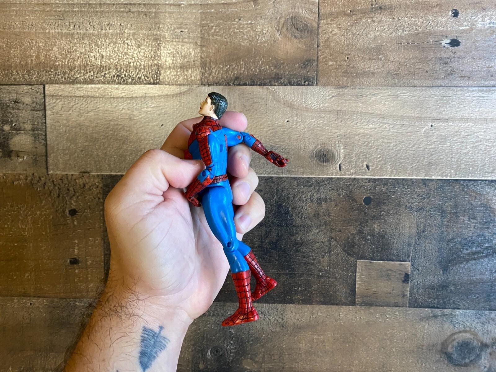 Spiderman Quick Change Figure 2006 Toy Biz Peter Parker Marvel 6