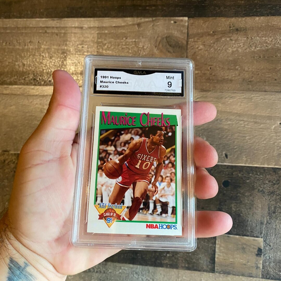 Maurice Cheeks Card Vintage 1991 GMA 9 NBA Basketball Sixers Mint