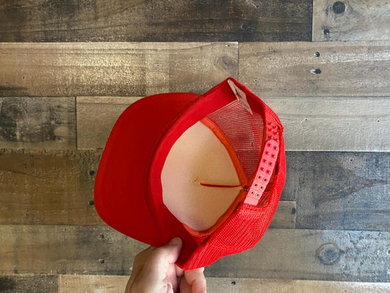 Burton Rubber Processing Double Snapback Hat True… - image 5