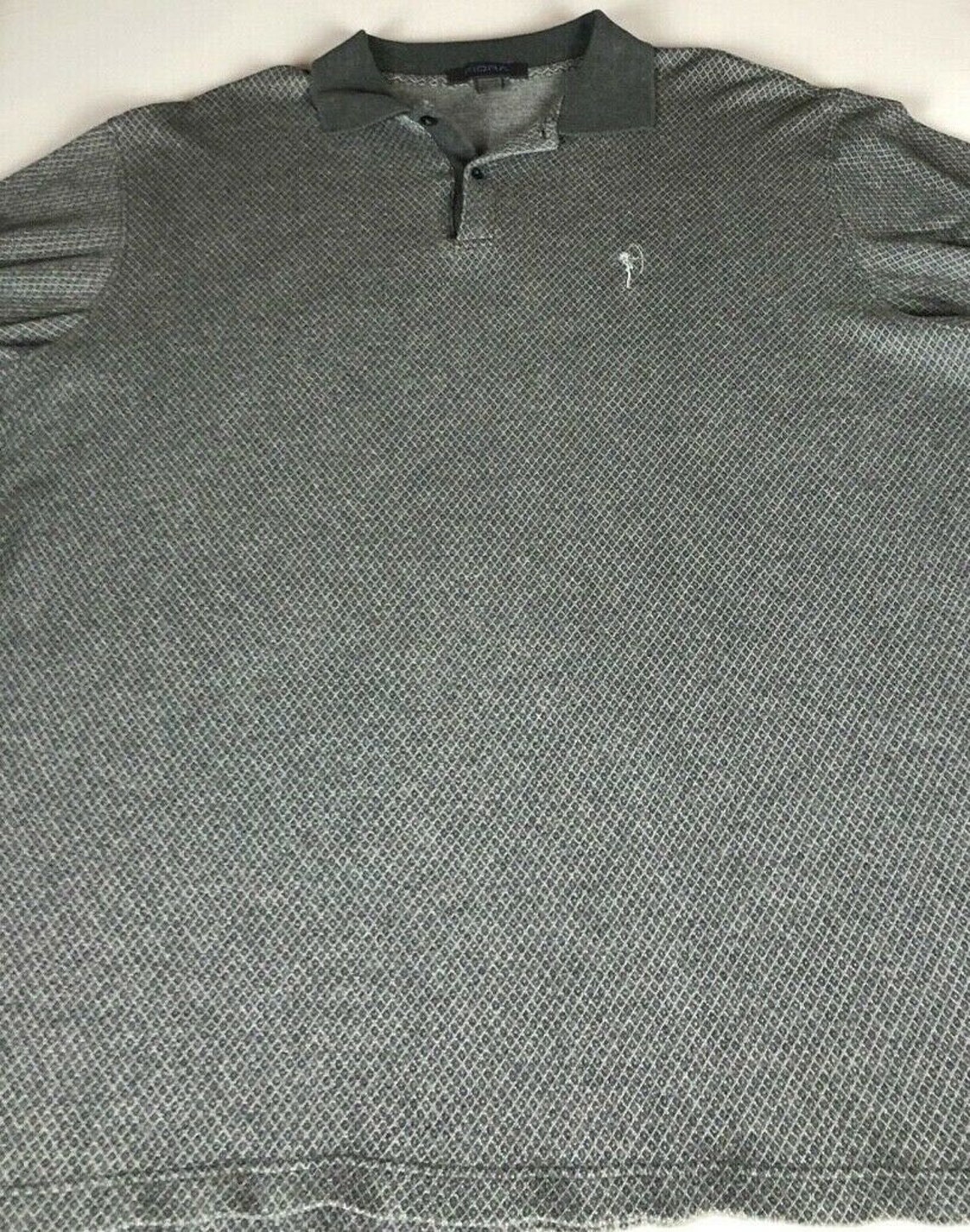 John Ashworth Fidra Polo Shirt 90s Y2K Mens XL Gray Golf Soft | Etsy