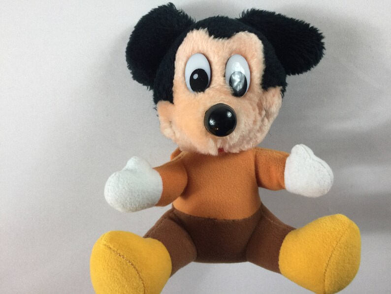 old mickey mouse plush