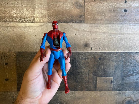 Spiderman Quick Change Figure 2006 Toy Biz Peter Parker Marvel 6