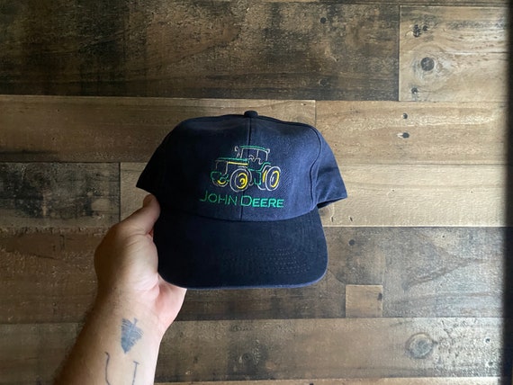 John Deere Snapback Hat Tractor K-products Cap USA Made Farmer