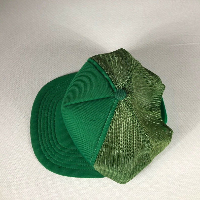 Turf Lounge Snapback Hat Foam Front Cap Trucker Green White Etsy