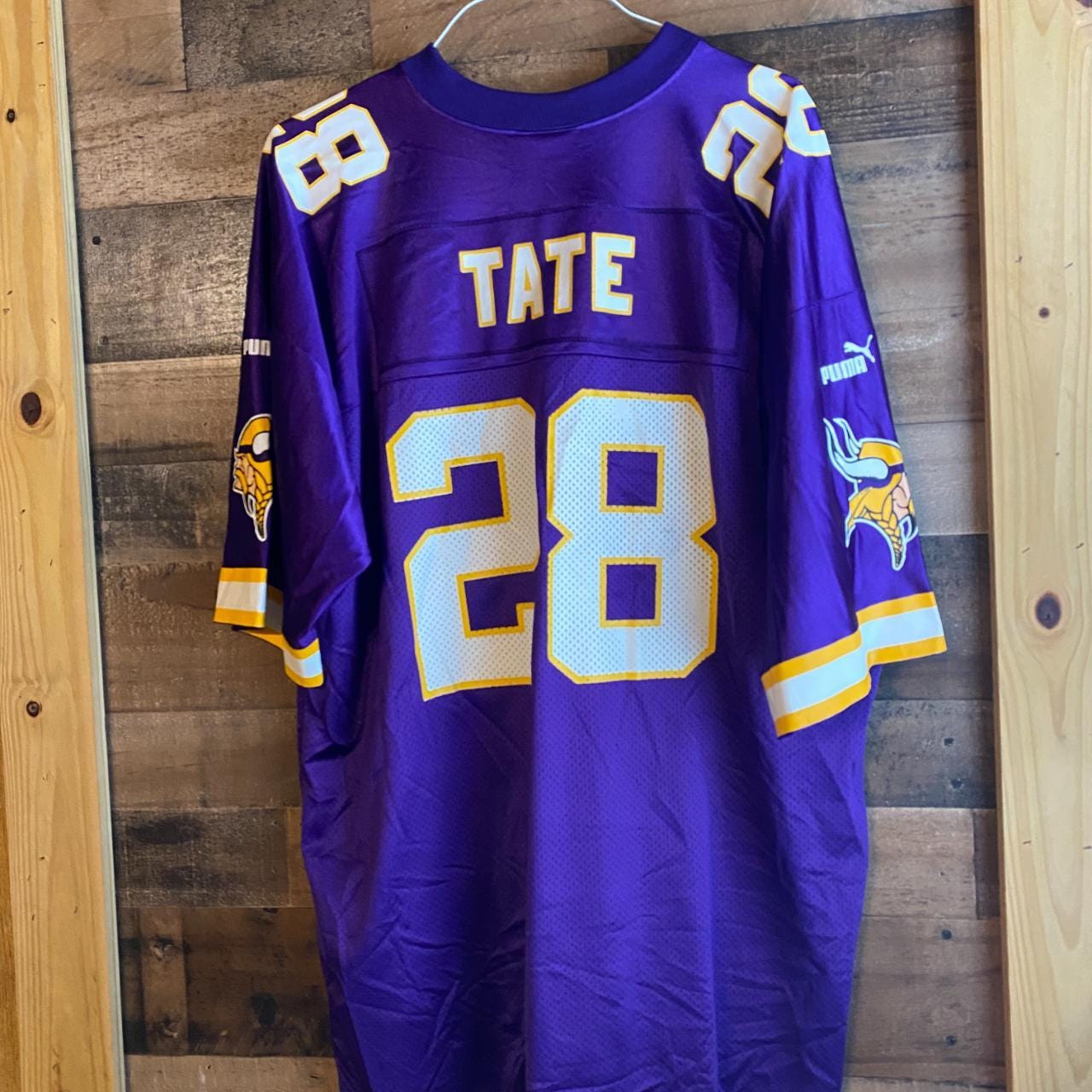Minnesota Vikings Jersey Vintage Mens 2XL Robert Tate 28 NFL