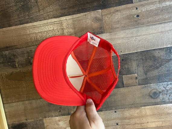 Burton Rubber Processing Double Snapback Hat True… - image 6