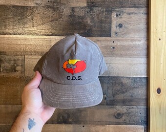 CDS Snapback Hat Adult Corduroy Mens Dad Cap Cordy USA Made Sewn Arrows Stylemaster Brand