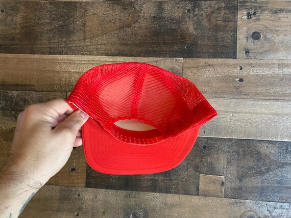 Burton Rubber Processing Double Snapback Hat True… - image 4