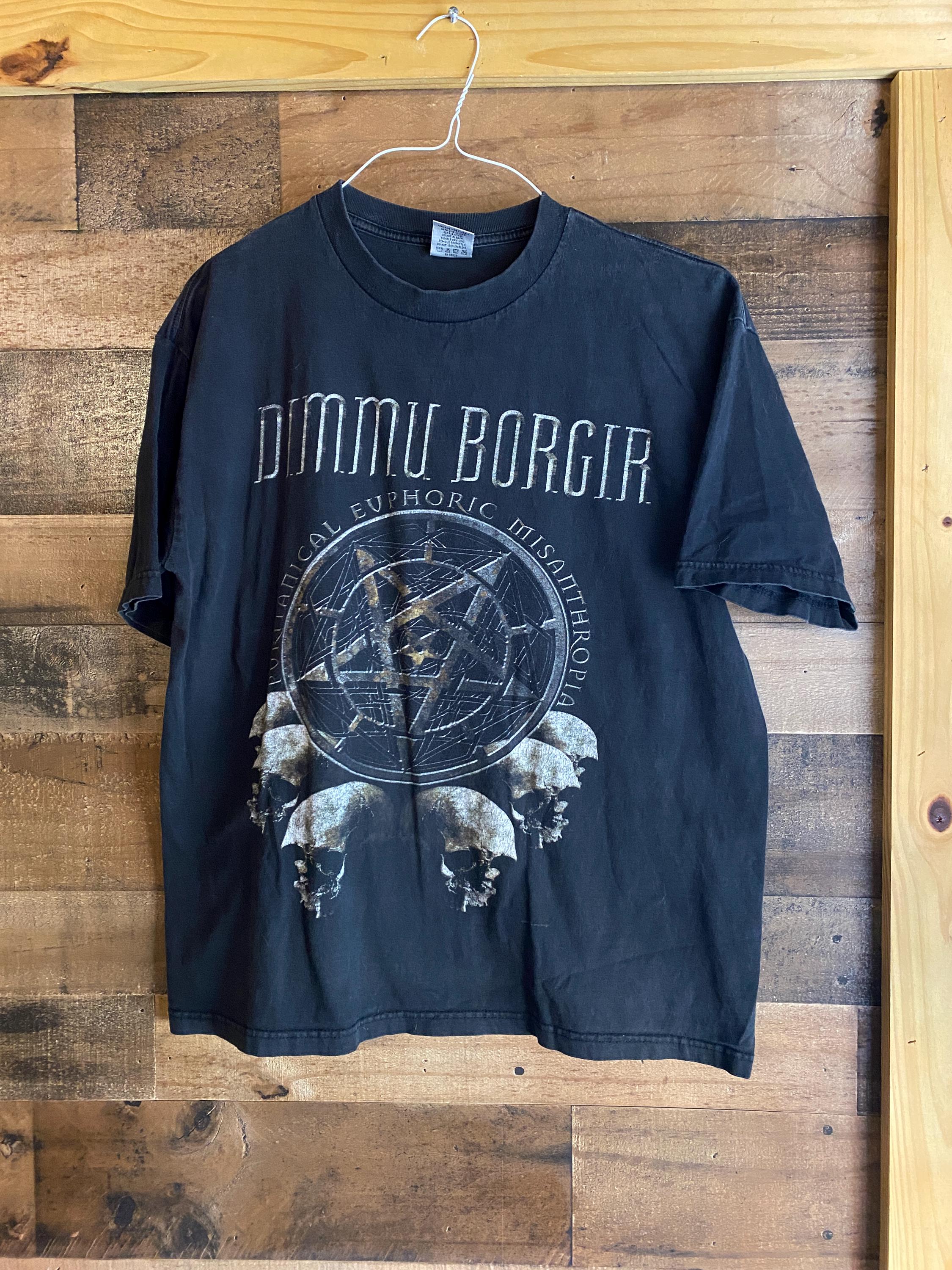Dimmu Borgir T-shirt True Vintage 2001 Adult Large Skull