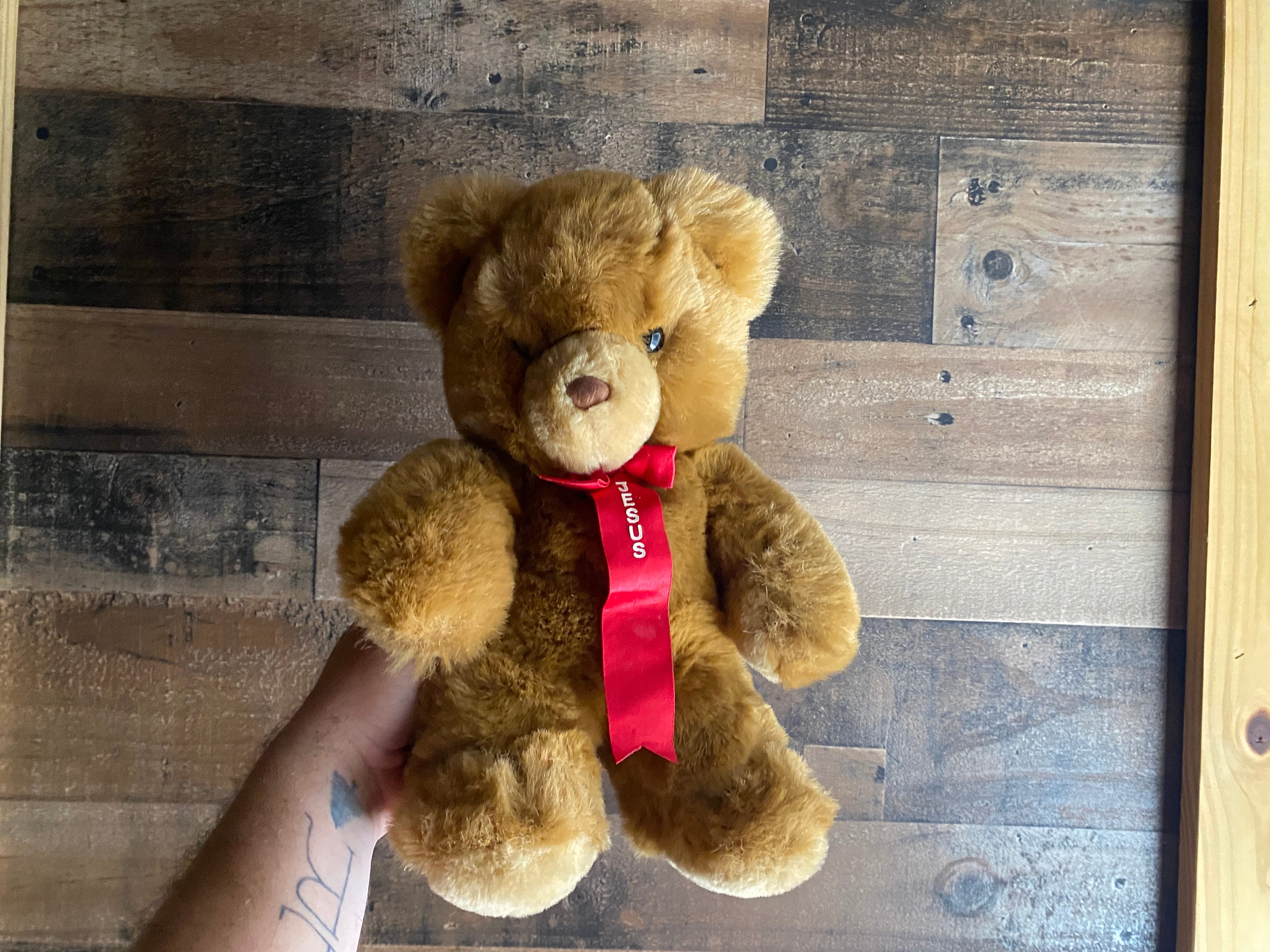 Shilla Plush Bear 1992 Stuffed 14