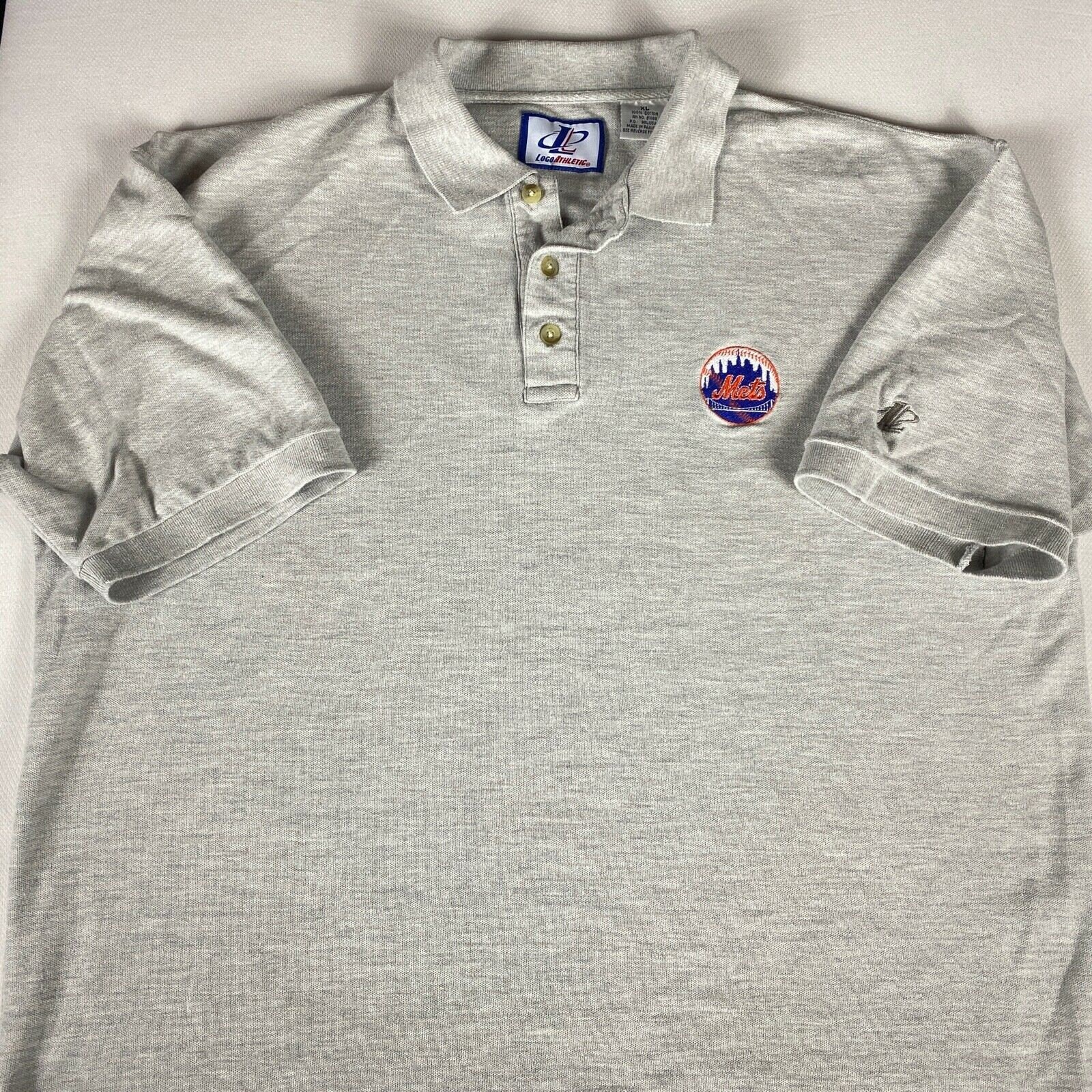New York Mets Polo Shirt Mens XL Cotton MLB Baseball Sports | Etsy