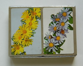 ヴィンテージトランプ、コングレスフローラルダブルデッキトランプ、室内ゲーム