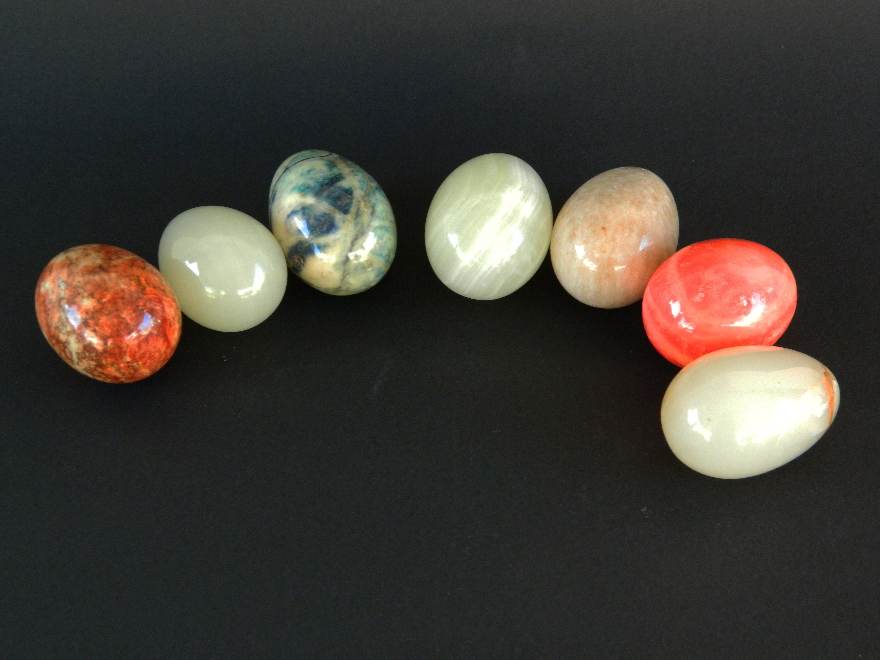 Alabaster Eggs for sale Only 3 left at 70