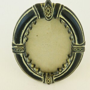 Vintage Standing Wooden Frame,Oval Vintage Frame,Black Wooden Photo Frame,Rustic Frames,Picture Frames,Wall Decor