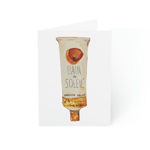 Cartes de souhaits Bain de Soleil (1, 10, 30 et 50pcs)