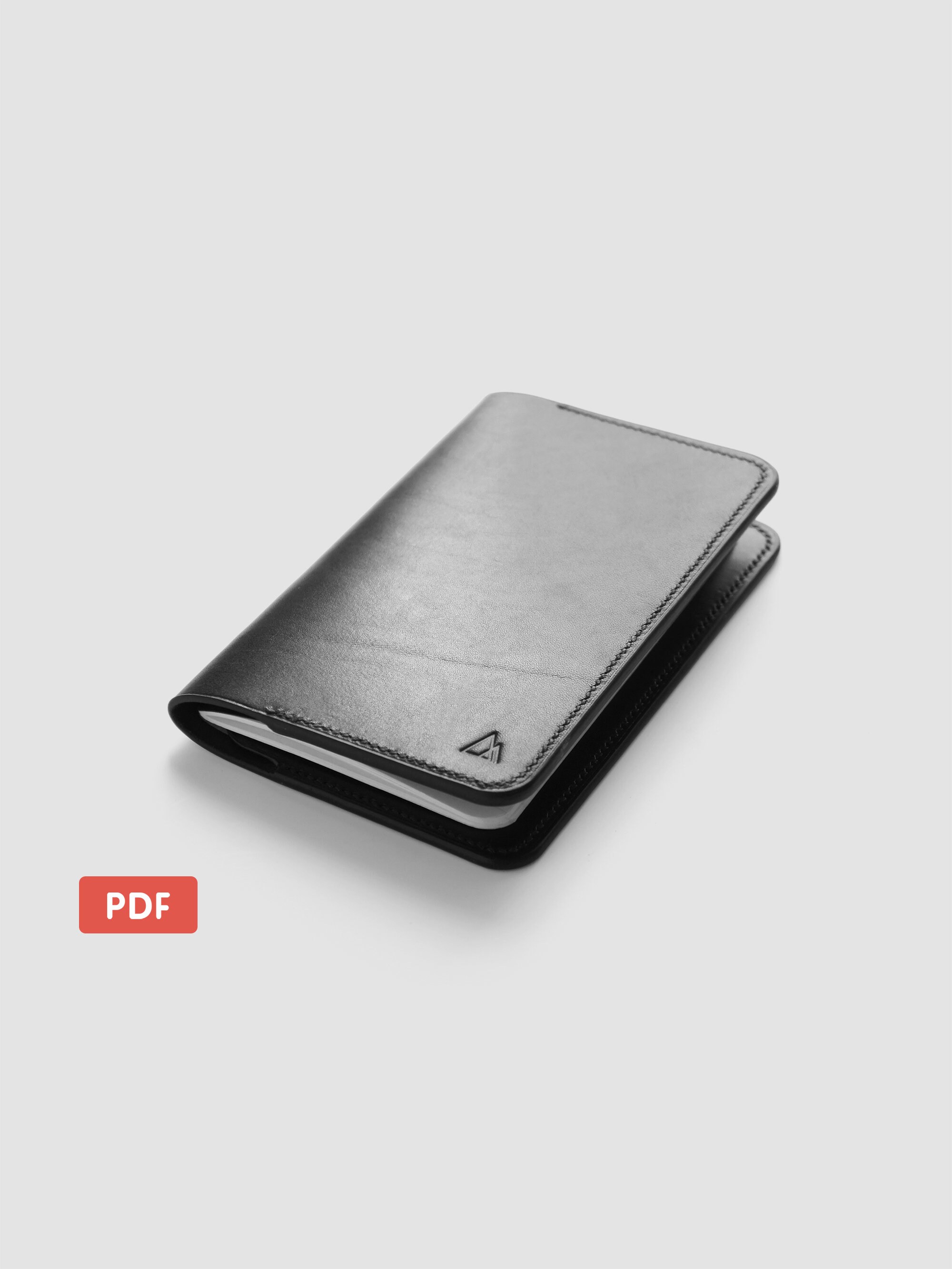 Leather Pattern PDF Notebook Cover Instant Download DIY Etsy