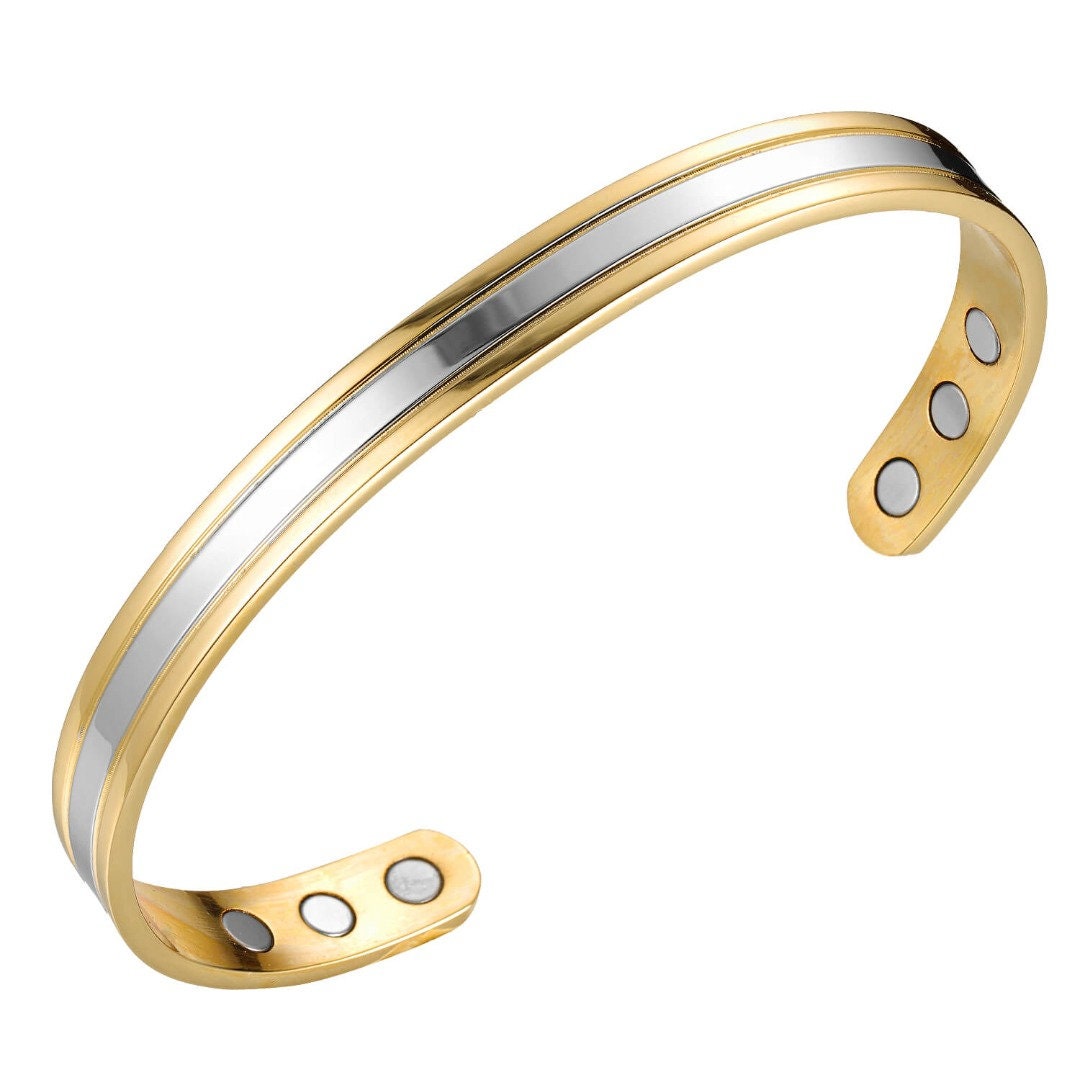 Bracciale Magnetico Per Donna, Lega, Sollievo Da Artrite E Dolori, Guarigione
