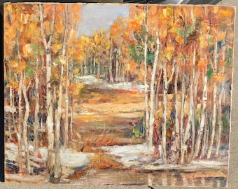 Marco Gomez b.1910 AZ/CA artist, oil/canvas 24 x 30