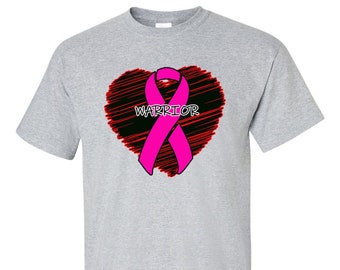 Chemise De guerrier de cancer, cadeau pour le patient de cancer, chemise de cancer du sein, chemise de lutte contre le cancer, chemise de survivant de cancer