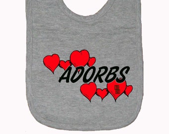 Adorbs bib, Adorable bib, Baby bib