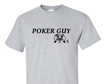 Poker Guy Shirt, Poker Face Shirt, Poker Player Shirt