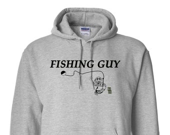 Fishing Guy Hoodie, Fishing Lover Gift, I love fishing