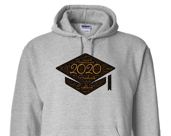 Class of 2020 Hoodie, 2020 Graduation Hoodie