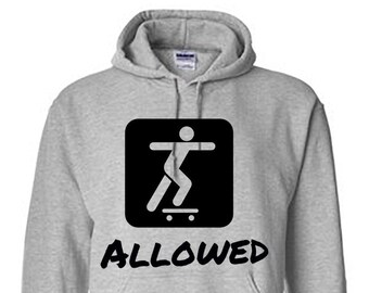Skateboarding Hoodie, Skater Hoodie, Gift for Skater