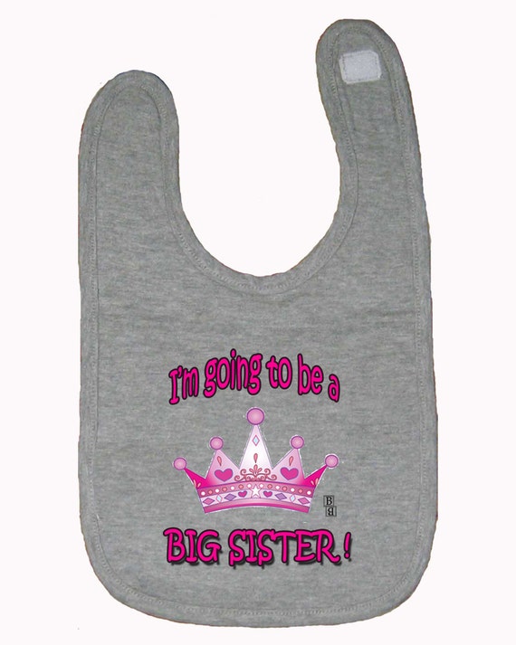 big sister bib