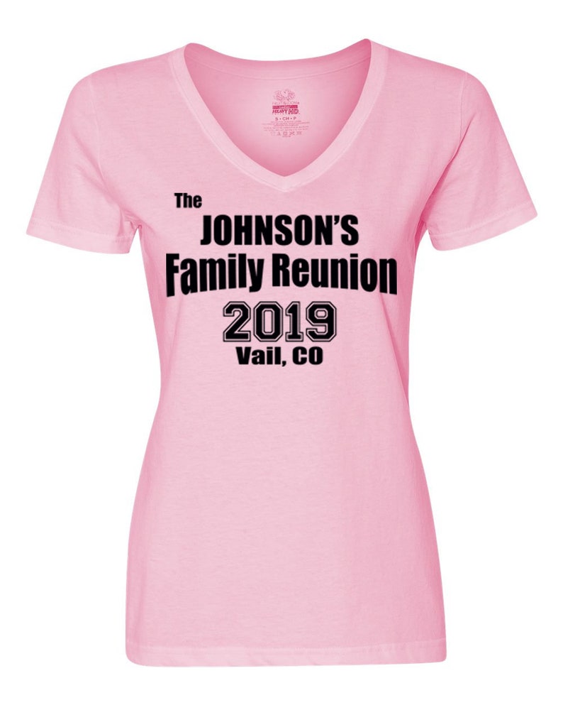 Custom Family Reunion Shirt Family Reunion Shirt With Date Etsy