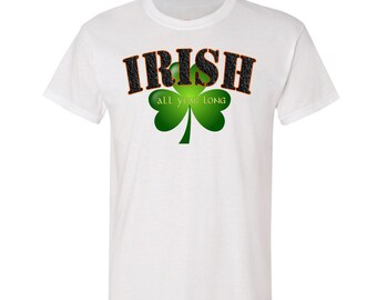 Irish Kids Shirt, Irish Toddler Shirt, Shamrock Shirt, Cute Irish Tee, 100% Irish Shirt, Irish St. Patrick's Day Shamrock Baby T-Shirt